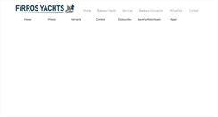 Desktop Screenshot of firrosyachts.com